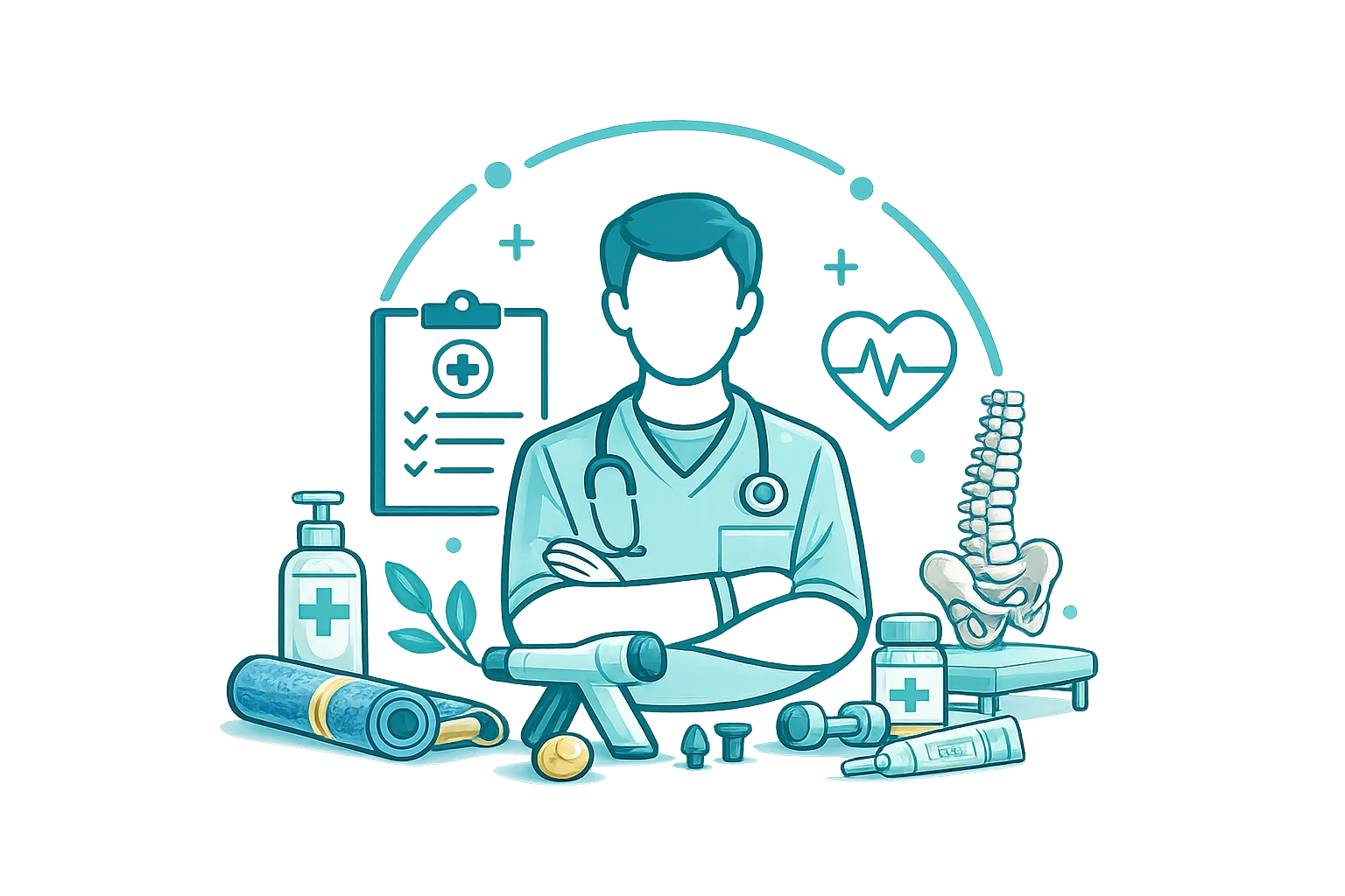 Physiotherapist icon